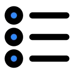 List Two SVG Icon